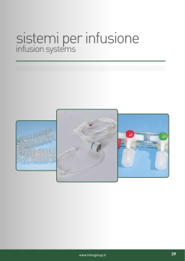 sistemi per infusione
