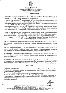Decreto di destinazione 2014_0028411
