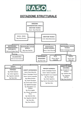 Dotazione strutturale (scarica pdf)