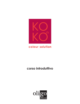 corso introduttivo - Oligo Professionnel