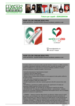 Parrucchieri Italia - Scheda parrucchiere