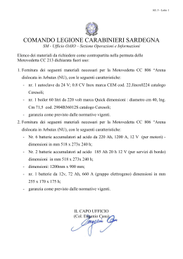 Allegato 5 - Carabinieri