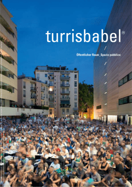 Öffentlicher Raum_Spazio pubblico - fondazione architettura alto