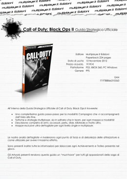Call of Duty: Black Ops II Guida Strategica Ufficiale