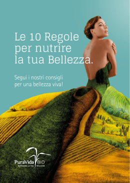 Le 10 Regole per nutrire la tua Bellezza.
