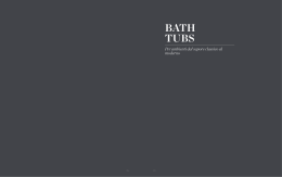 Bath tubs: scarica depliant
