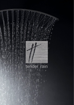 Brochure Tender Rain
