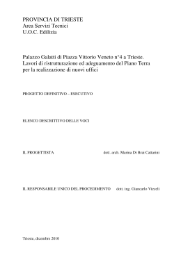 OPERE-EDILI-Elenco descrittivo delle Voci