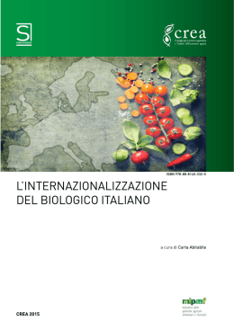 L`internAzionALizzAzione DeL BioLoGiCo itALiAno - INEA