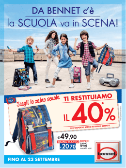 la SCUOLA va in SCENA!