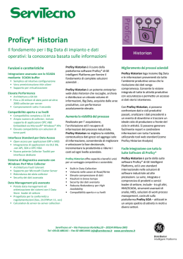 Brochure Proficy Historian