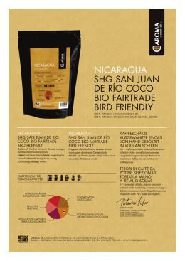 nicaragua shg san juan de r&iacute;o coco bio fairtrade - Weltladen-Shop