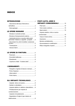 Capitolato - Aleccia Costruzioni