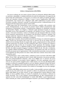Lettura e interpretazione.