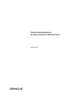 xlgd doo dpplqlvwud]lrqh gl 6xq 5d\ &rqqhfwru iru :lqgrzv 26