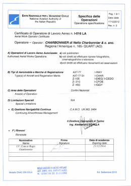 National Aviation Authority of i Operazioni Data fdafe`