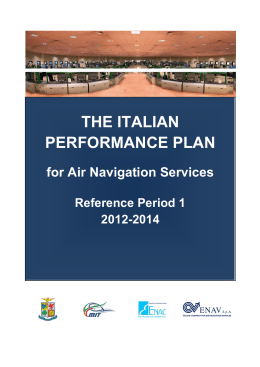 National Performance Plan – Italy