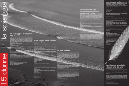 la spiaggia la spiaggia riapparve e nei bagni delle donne in un