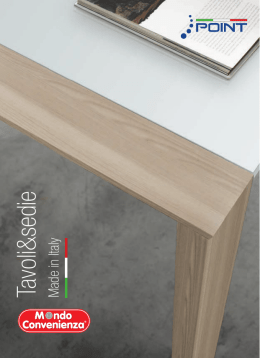 Tavoli&sedie Made in Italy