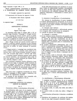 Testo da BUR - Consiglio Regionale del Veneto