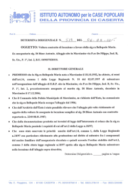 ISTITUTO AUTONOMO per le CASE POPOLARI