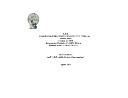 Aprile 2011 - "A.Diena"
