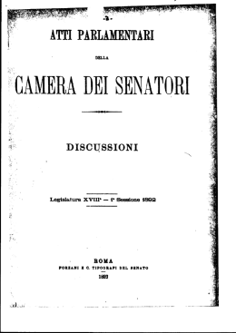 Indice dell`Attivit&agrave; Parlamentare