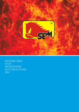 sistemi sem fast minisystem accumulatori 2014 - System