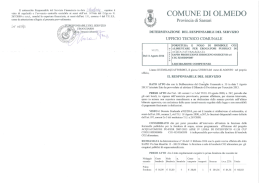 COMUNE DI OLMEDO
