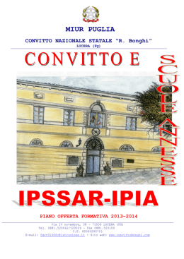 POF 2014 non definitivo - Convitto Nazionale Statale "Ruggero