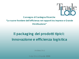 Il Packaging dei prodotti: innovazione e