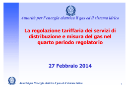 scarica il pdf - Autorit&agrave; per l`energia elettrica e il gas