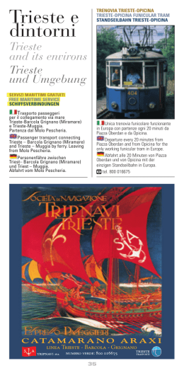 Trieste e dintorni