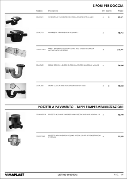 Scarica Listino - Nuova Vimaplast Srl