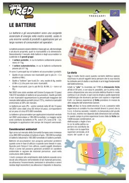 LE BATTERIE - Tred Carpi