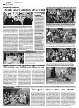 &laquo;Boggio Lera&raquo; i campioni abitano qui