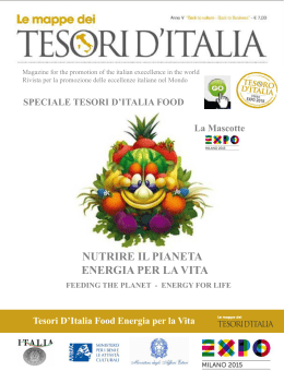 Tesori D`Italia Food Energia per la Vita