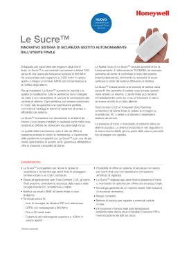 Le Sucre™ - Honeywell Security