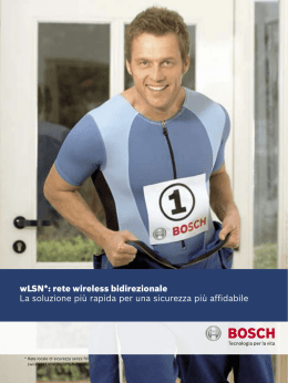 wLSN - Bosch Security Systems