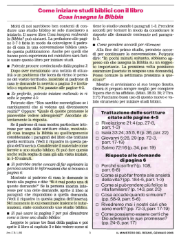 Cosa insegna la Bibbia - Lo scrigno dei tesori