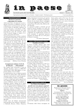 IN PAESE 002 – Settembre 2003