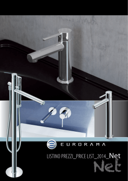 LISTINO PREZZI_PRICE LIST_2014_Net