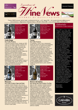 WineNews - Appunti di Degustazione - n. 69