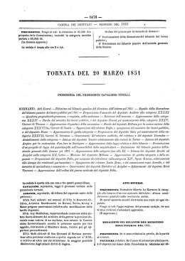 tornata del 20 marzo 1851 - Portale storico della Camera dei deputati