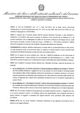 DIREZIONE REGIONALE PER ! BENI CULTURALI E