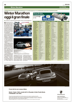 Bresciaoggi, pag. 44 - Winter Marathon 2016