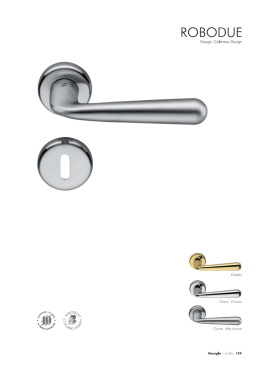 Page 1 ROBODUE Design: Colombo Design Oroplus Cromo