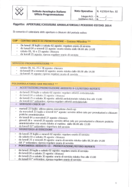 Istituto Auxologico Italiano Non operativa