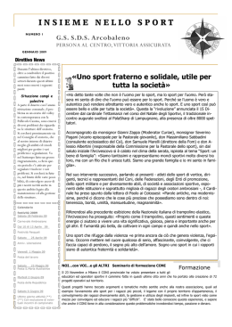 INSIEME NELLO SPORT