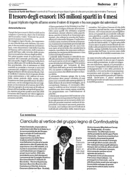 Il tesoro degli evasori: 185 milioni spariti in 4 mesi